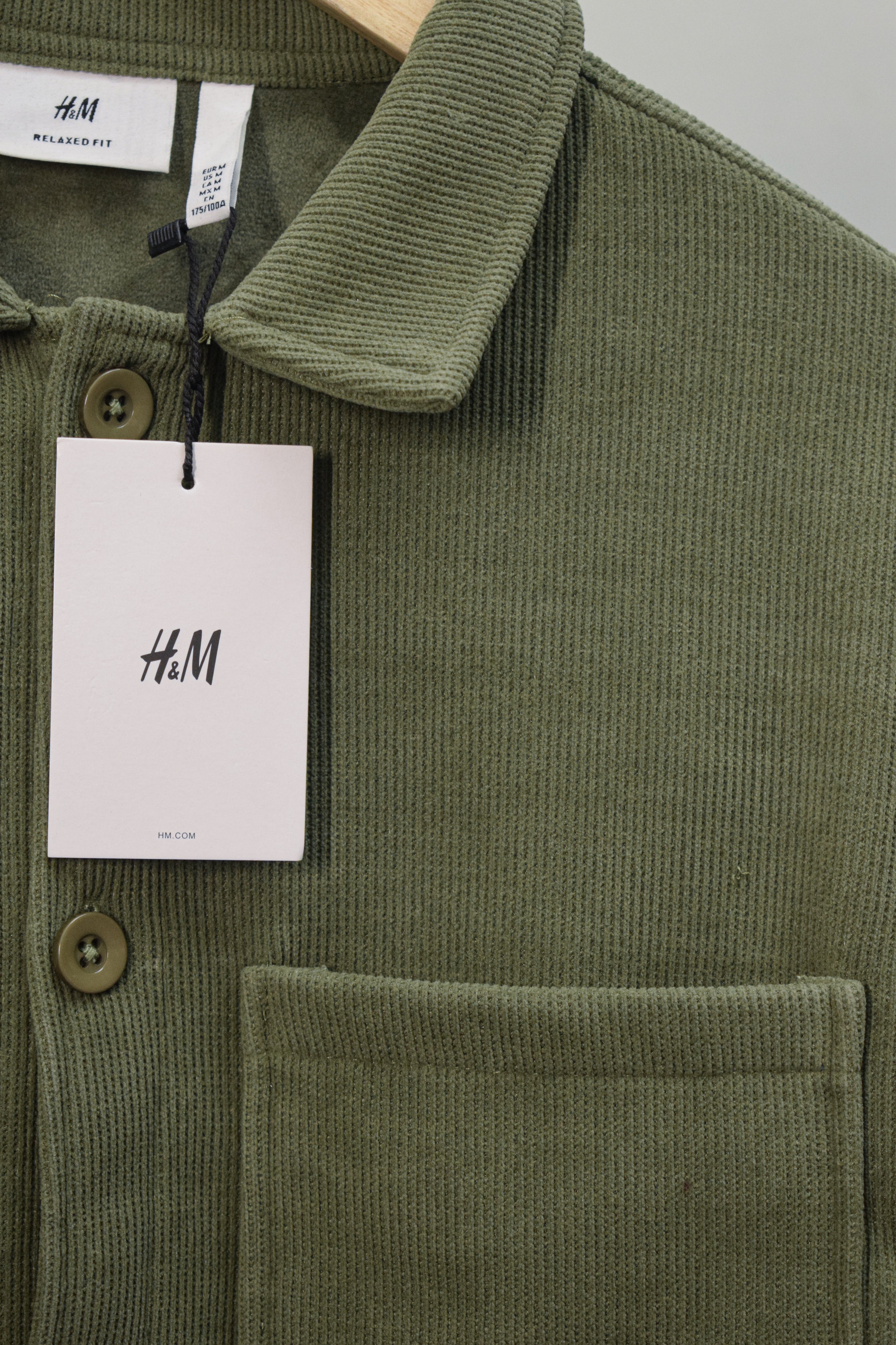 Premium Men’s Corduroy Shacket - Relaxed Fit Overshirt