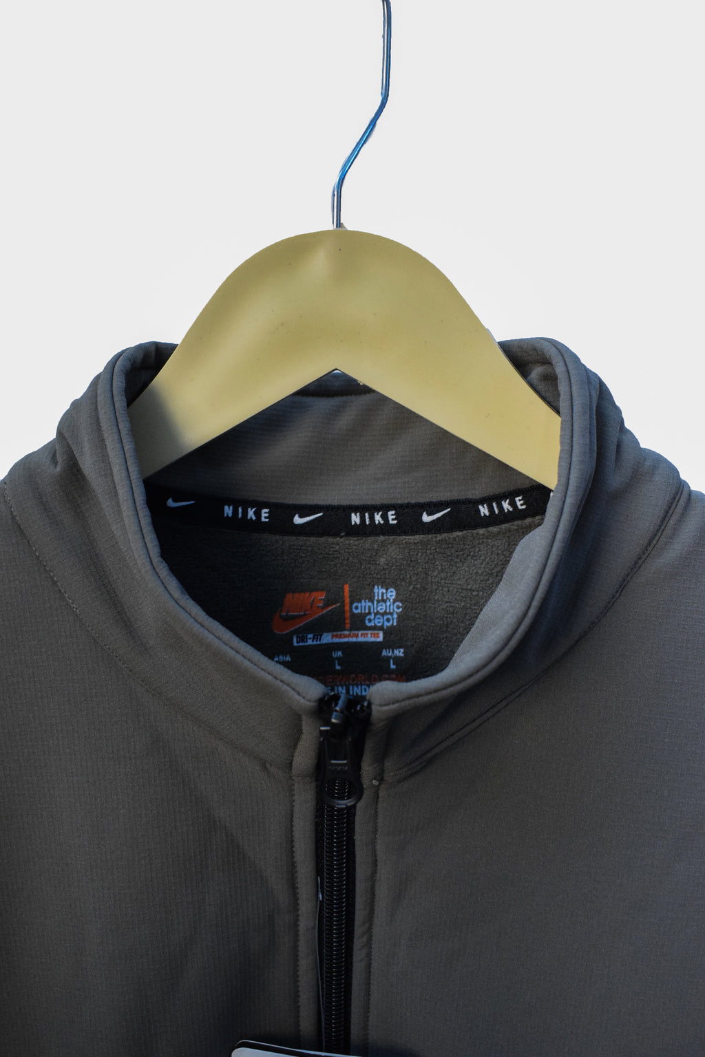 Men's Comfort Fleece Stand Collar Full-Zip Jacket