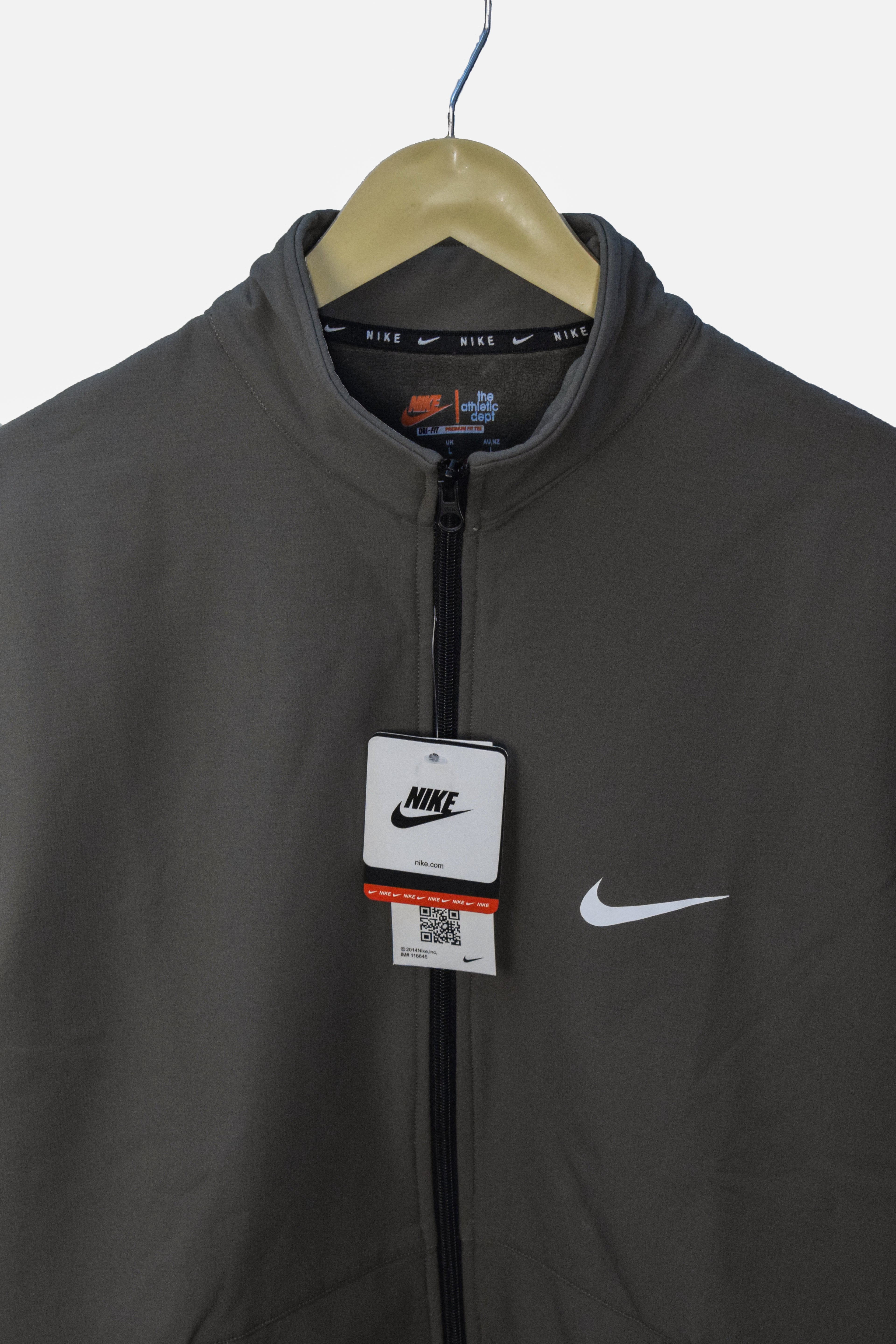 Men's Comfort Fleece Stand Collar Full-Zip Jacket