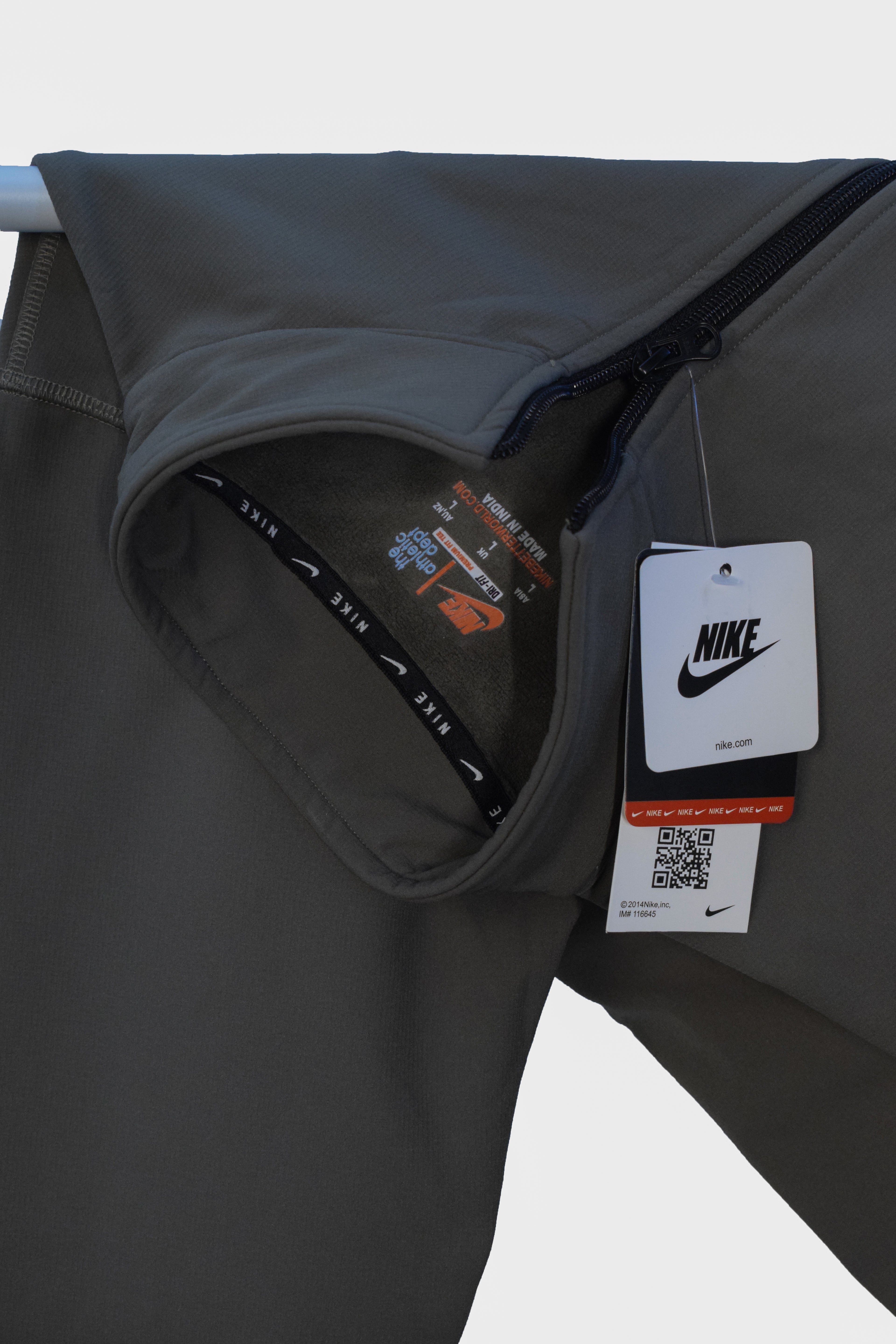 Men's Comfort Fleece Stand Collar Full-Zip Jacket