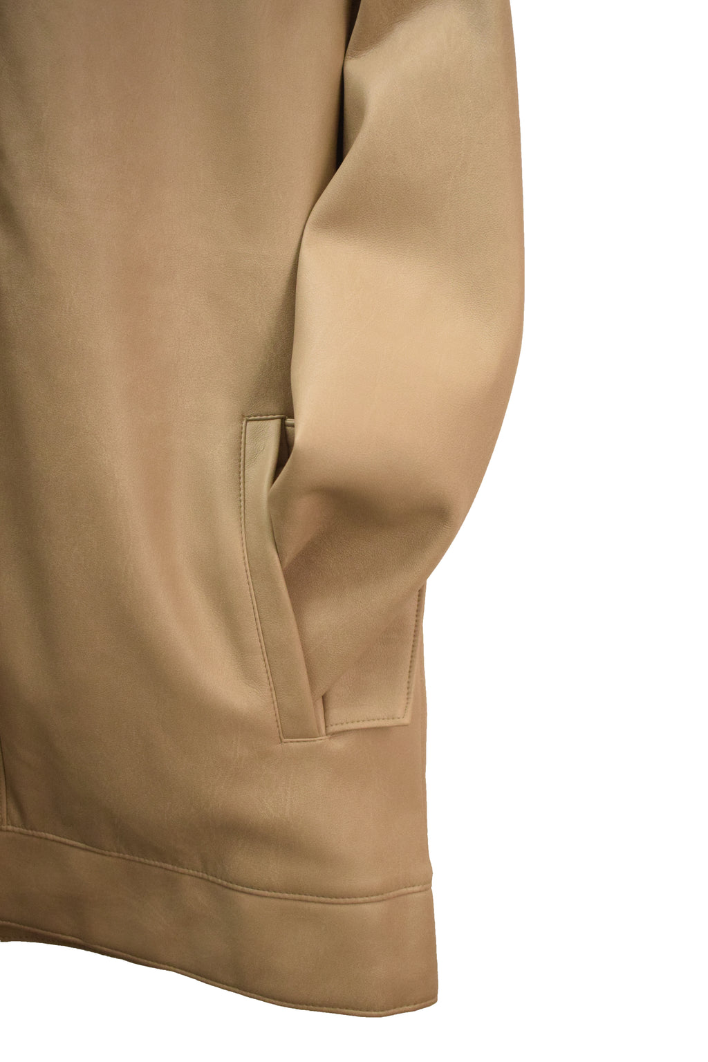 Men's Lightweight Beige Bomber Jacket