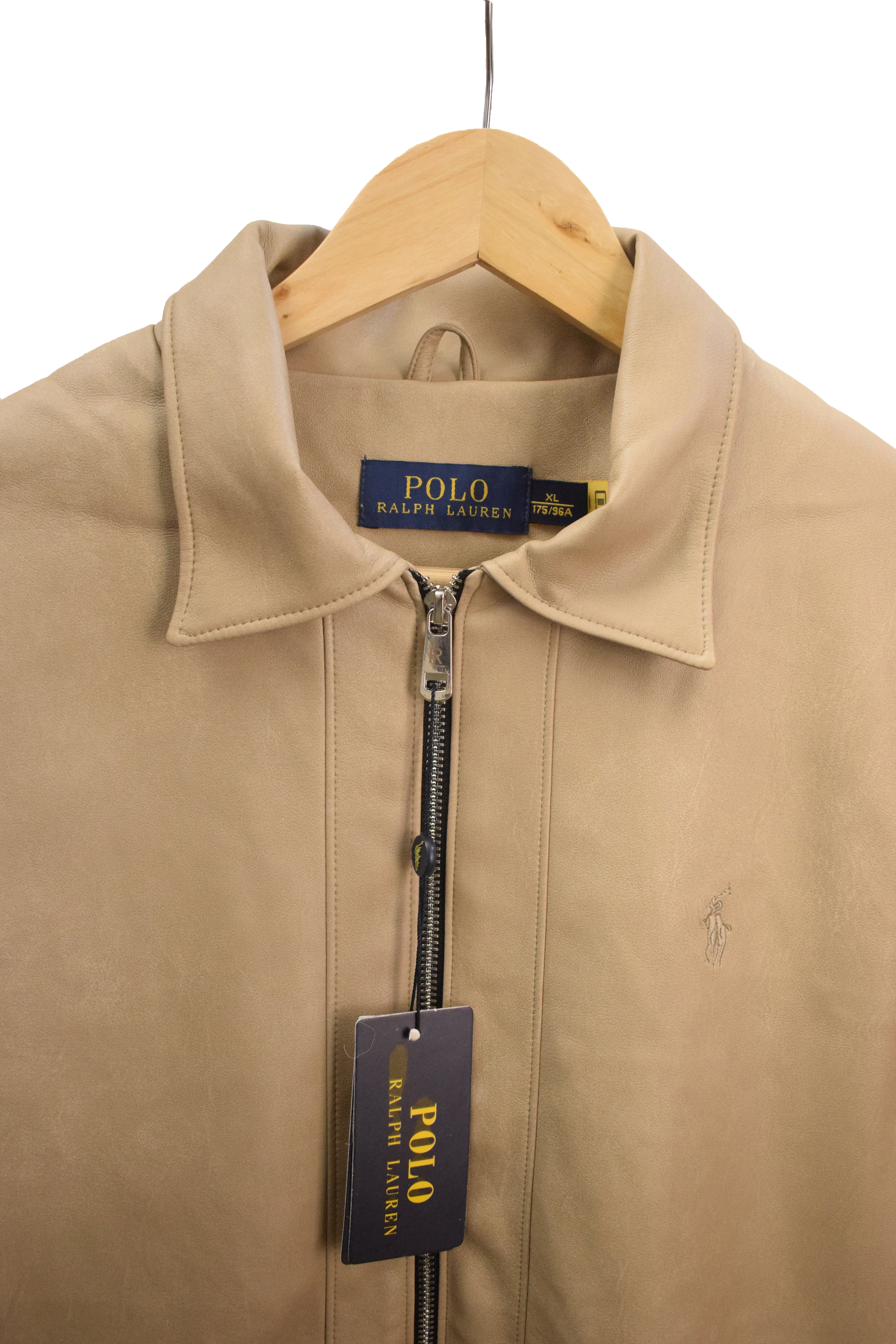 Men's Lightweight Beige Bomber Jacket