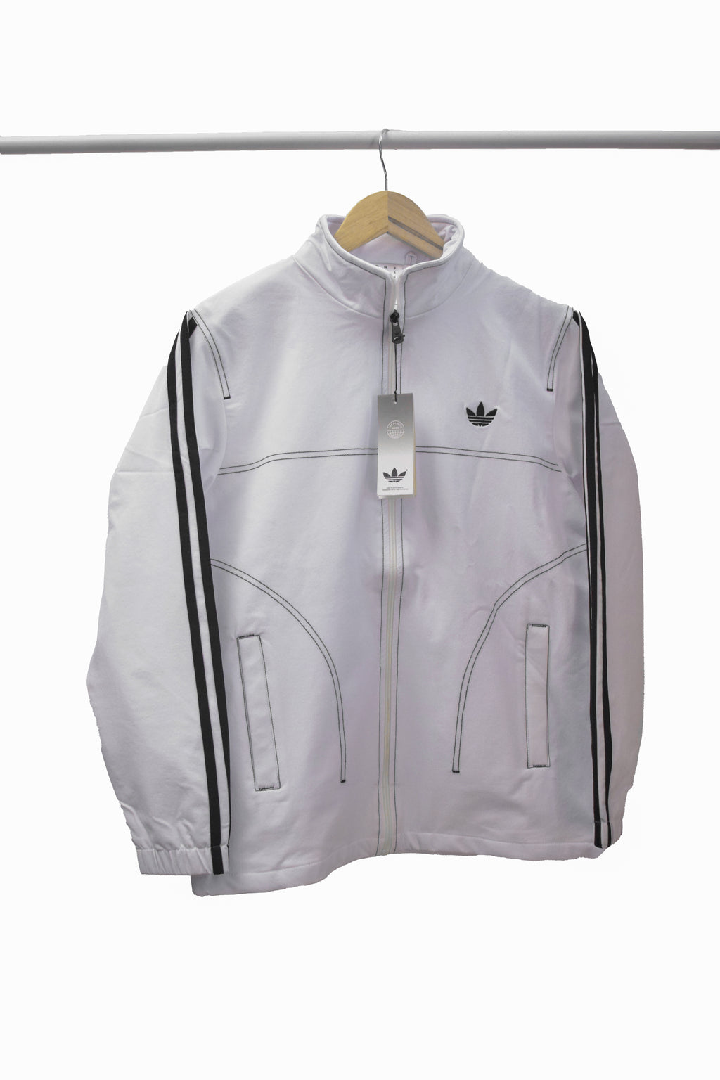 Men's Classic Full Zip Sporty Track Jacket