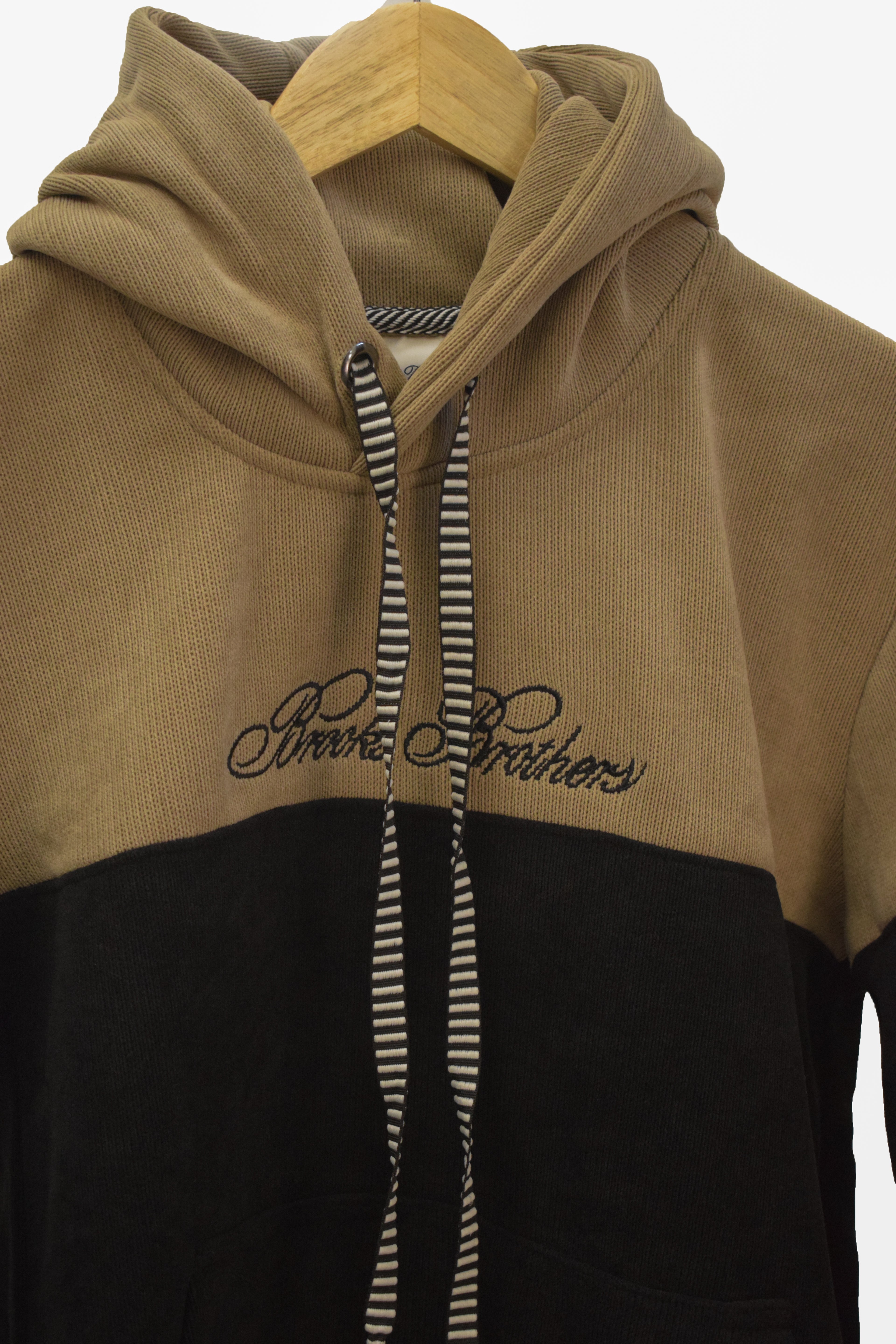 Men's Two-Tone Color Block Oversized Hoodie