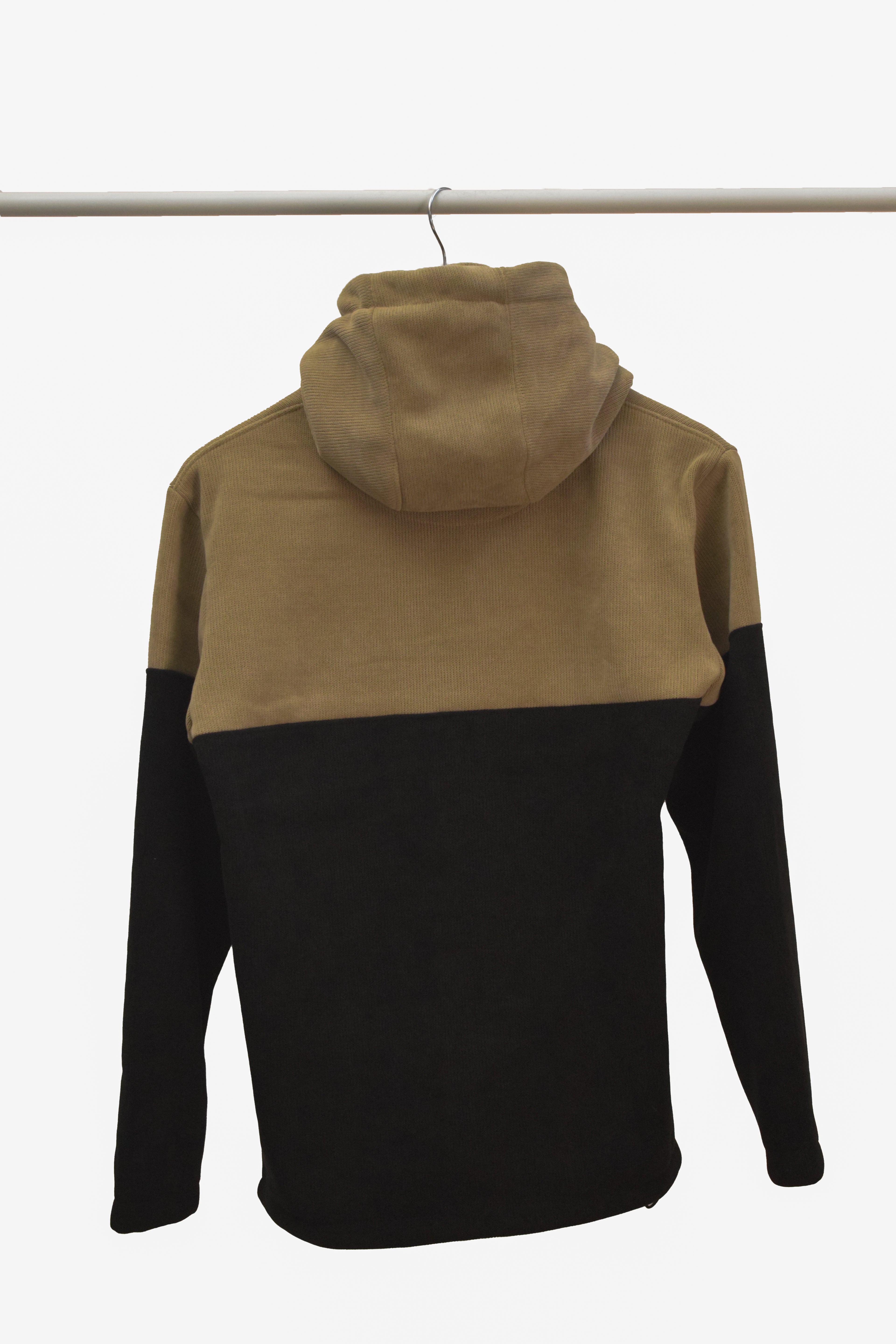 Men's Two-Tone Color Block Oversized Hoodie