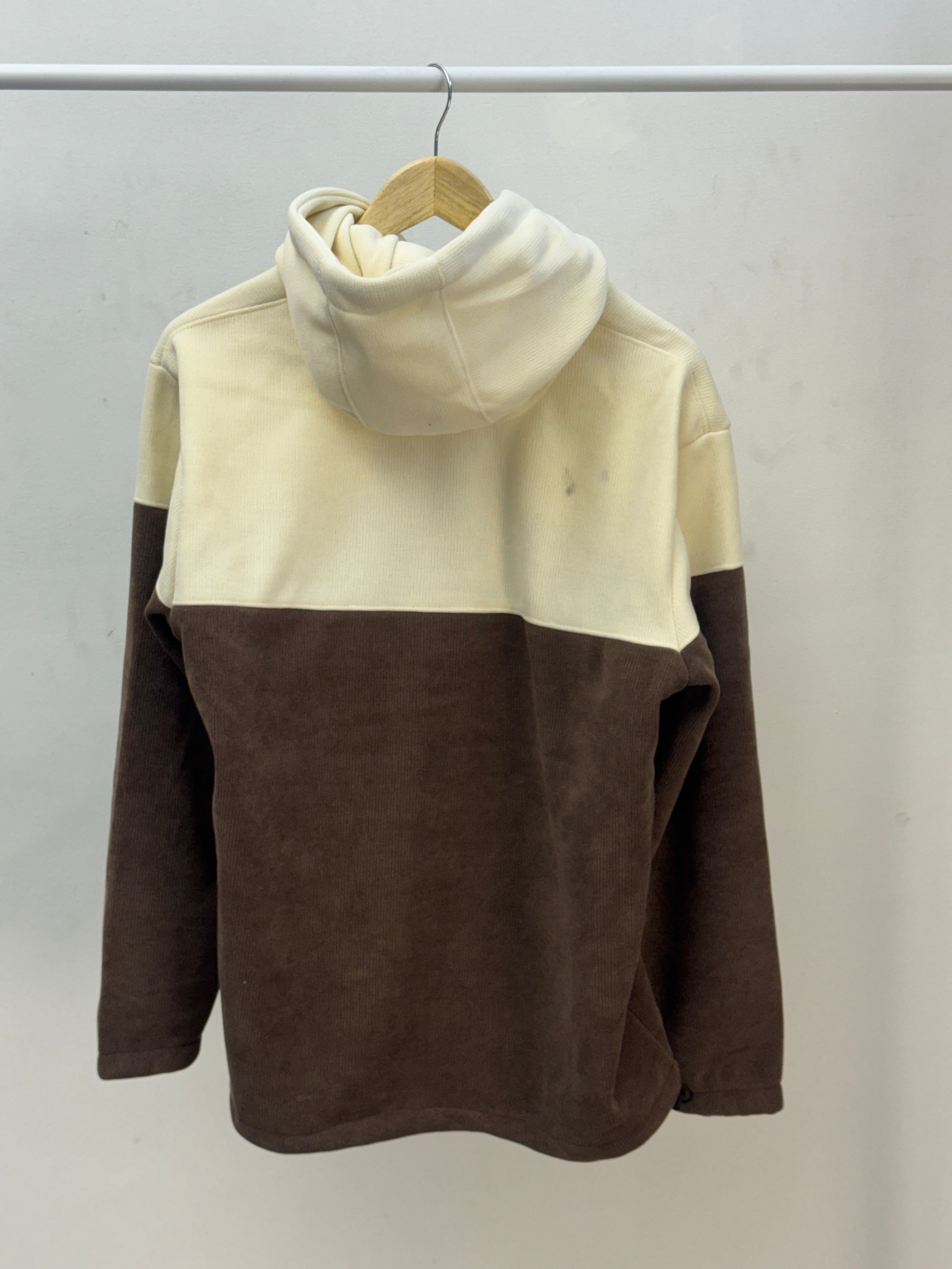Men's Two-Tone Color Block Oversized Hoodie